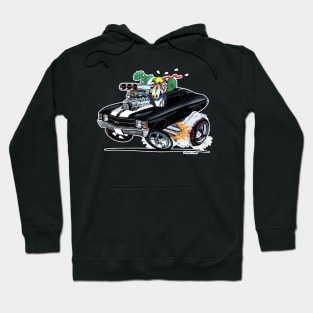 MONSTER MUSCLE 1971 Chevelle Black Hoodie